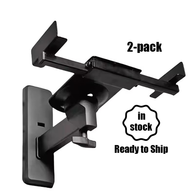 Yinyu WB010 Stand Pair Speaker Wall Mount Bracket for Studio Bookshelf Speakers 2-pack