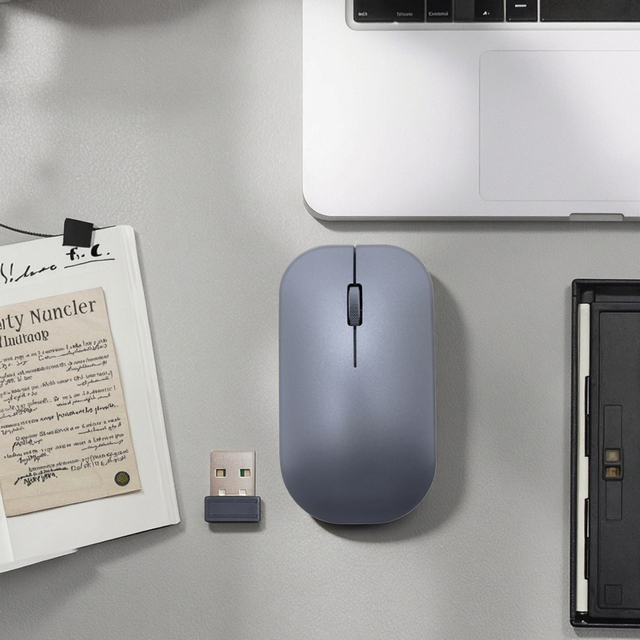 2.4G Wireless Optical Mouse Silent and Sensitive for Office or Gaming Universal Rechargeable for Laptop or Desktop