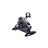 Máquina de Ejercicios para Piernas y Brazos Motorizada con Control Remoto y Velocidad Ajustable, Pantalla LCD, Pedal de Ejercicio