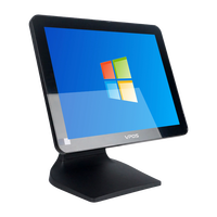 15 "écran tactile capacitif Terminal de point de vente Windows système à écran unique I3/I5 CPU 4:3 résolution 4GB DDR3L/DDR4 RAM caisse enregistreuse
