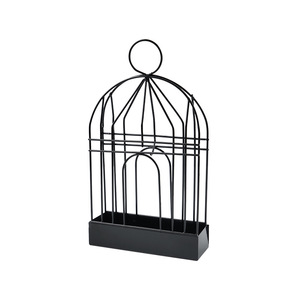 Soporte para espirales antimosquitos tipo jaula de pájaros, de metal dorado y negro, quemador de incienso y recolector de cenizas de sándalo - Product Image 5