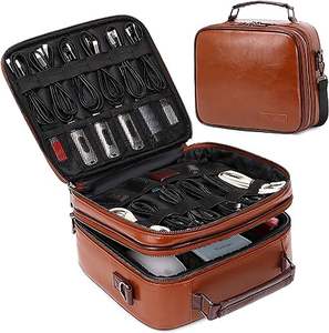 Free Sample Travel Electronic Accessories Digital Storage Case Cable charger storage bag Holder Earphone Organizer Cable Bags - Product Image 1