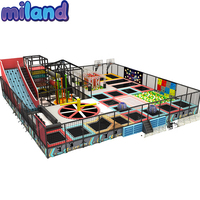 Cancha de Trampolín Dodgeball Directo de Fábrica, Personalizada para Centros Comerciales, con Envío a Todo el Mundo