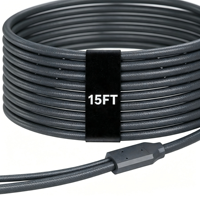 Câble adaptateur d'extension 2-en-1 Starlink Mini en gros – Câble Ethernet réseau haute vitesse durable et étanche + câble d'alimentation CC