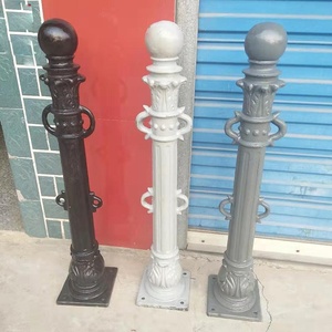 Anti-çarpışma ve dayanıklı dökme demir tasarım durdurma direkleri dökme demir direkleri roma nehri manzara direkleri - Product Image 6