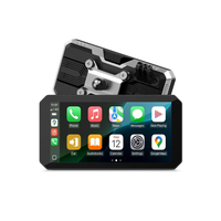 Aoocci C9 ProMax Écran Moto Sans Fil 6 Pouces avec CarPlay, Caméra Double Objectif, Android Auto, Étanche, Navigateur GPS, Garantie 1 An