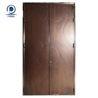 Puerta Resistente al Fuego Prima, Contemporánea, de Acero Inoxidable, Resistente al Agua, para Exteriores, Hoteles, Apartamentos, Oficinas, Edificios, Supermercados, Hospitales
