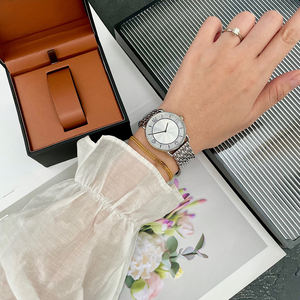 Reloj de Cuarzo para Ciclismo al Aire Libre, el Más Lujoso del 2025, Esfera Circular de 36 mm, Acero Inoxidable, 20 mm, para Tomar el Sol, Picnics, Negocios y Moda - Product Image 6