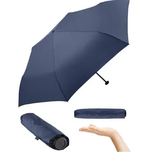 공장 공급 업체 새로운 브랜드 미니 폴드 우산 19 인치 6k 우산 라이트 수동 폴드 우산