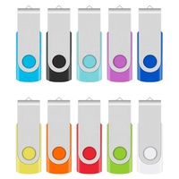 Unidad Flash USB de logotipo personalizado 32GB 64GB Mini Pendrive de metal 128GB 256GB USB Stick 2,0 3,0 Discos de memoria Flash 1TB 2TB USB Pen Drive