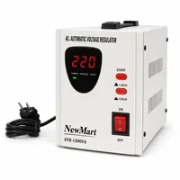 Stabilisateur d'appareils électroménagers 1500VA-3000VA, régulateur de tension automatique pour réfrigérateur, téléviseur, ordinateur avec protection contre les surtensions