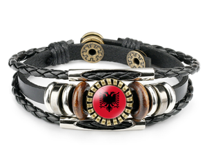 Bendera Oscar gelang pola bendera nasional Eropa spanduk bendera Promosi Retro Vintage - Product Image 3