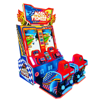 Machine de jeu d'arcade simulateur de course de moto à monnayeur avec système de rédemption de tickets