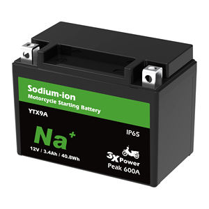 دراجة نارية تبدأ بطارية الصوديوم استبدال بطارية حمض الرصاص التقليدية 12 فولت الصوديوم نا + بطارية YTX5A - Product Image 1