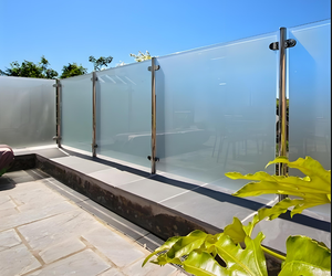Ringhiera in Vetro Temperato di Sicurezza per Scale, per Uso Ospedaliero e Industriale, Struttura Solida, Sistemi di Ringhiere in Vetro per Edifici - Product Image 5