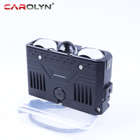Feux auxiliaires 105W LED, mini phares de conduite, lampes antibrouillard étanches pour voiture, moto, accessoires automobiles, systèmes d'éclairage
