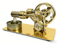 Modèle de générateur à moteur Stirling - Kit de moteur à vapeur haute puissance pour expériences scientifiques et éducation