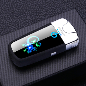 New Arrival LED <strong>Game</strong> Dual Arc Cigarette <strong>Lighter</strong> Charging Electric <strong>Lighter</strong> Windproof Usb Touch <strong>Lighter</strong> - Product Image 3