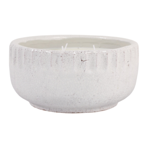 Candela a Colonna in Ceramica Terra Luna 35 Oz Profumata allo Zenzero Limone e Yuzu per Uso Interno ed Esterno - Product Image 4