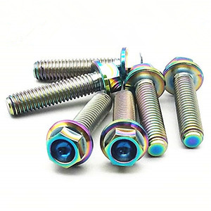Perno hexagonal de aleación de titanio GR5 de 50 mm para reparación y reemplazo de bomba de aceite de motor de motocicleta - Product Image 3