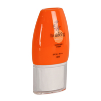 Bouteille cosmétique de protection solaire unique de 60ml Emballage de bouteille à presser en plastique EVOH PE à 5 couches Bouchon à vis Capacité de 40ml Boîte de crème emballée