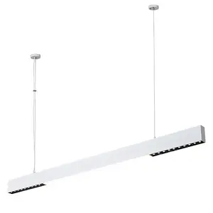 Illuminazione per interni apparecchio di illuminazione per ufficio lampada da incasso a griglia a Led lampada da incasso a sospensione lineare a sospensione