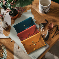 Sacoche pour ordinateur portable en cuir véritable, 28x19.5cm, pochette PC en cuir de vachette