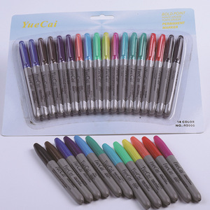 Stylo <span class=keywords><strong>marqueur</strong></span> permanent à pointe fine <span class=keywords><strong>Sharpie</strong></span>, 12 couleurs, pour étudiants ou bureau - Product Image 5