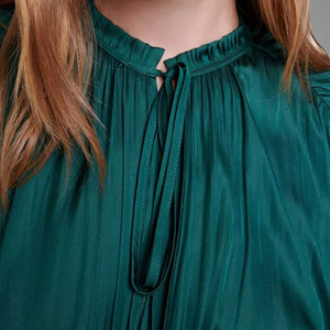 Nuovo Design masterovel Maxi abito elastico in vita con colletto in pizzo abiti casual bellissimi abiti a maniche lunghe <span class=keywords><strong>Online</strong></span> - Product Image 5