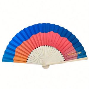 White Custom DIY Bamboo <b>Hand</b> <b>Fan</b> Painted Printed Logo Personalized Wedding <b>Hand</b> Held Portable Blank Paper <b>Fan</b> - Product Image 1