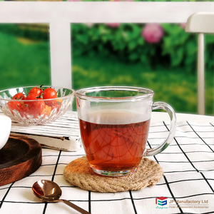 캠핑 비산 방지 플라스틱 프린트 커피 컵 티 머그 컬러풀한 재사용 가능한 클리어 - Product Image 2