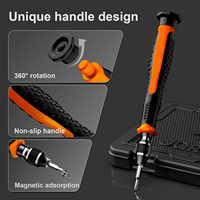 Jeu de tournevis manuels de précision CRV Torx T5 T6 Y00, mini kit d'outils de réparation, étui souple multifonction OEM, 38 pièces