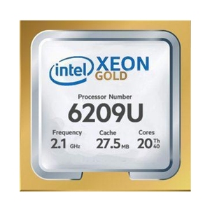Procesador de Servidor de 20 Núcleos, 125W, Gold 6209U JLS Future R740 R740xd, Kit de Servidor de 14nm, CPU de Servidor en Oferta, Xeon Gold 6209U de 20 Núcleos - Product Image 1