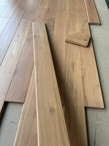 <span class=keywords><strong>Parquet</strong></span> en bois massif en teck chinois, vente en gros, sur mesure, certifié CE, pour intérieur - Product Image 5