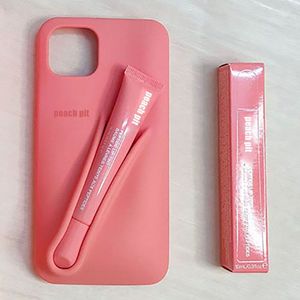Custodia Protettiva in Silicone per <span class=keywords><strong>iPhone</strong></span> 17 16 15 con Design Rossetto, Portatile, per Lucidalabbra e Rossetto, Compatibile con <span class=keywords><strong>iPhone</strong></span> 14 13 12 <span class=keywords><strong>Pro</strong></span> Max - Product Image 4