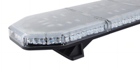 29 pouces à 72 pouces ECE R65 EMC R10 Barre lumineuse LED d'urgence approuvée avec réflecteur 4D Modules LED romains Série TBD7301