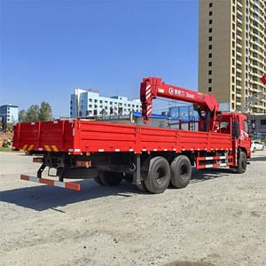 รถเครนไฮดรอลิกติดตั้งบนรถบรรทุก Dongfeng 6X4 แบบสั่งทำพิเศษ แข็งแรงทนทาน สำหรับงานก่อสร้างสะพานและการขนส่งอุปกรณ์ - Product Image 6
