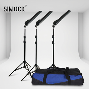 Kit de Panel de Luz Simock de 120W con Tres Luces, Trípode, Batería NPF y Bolsa de Transporte Portátil para Fotografía y Creación de Contenido - Product Image 2