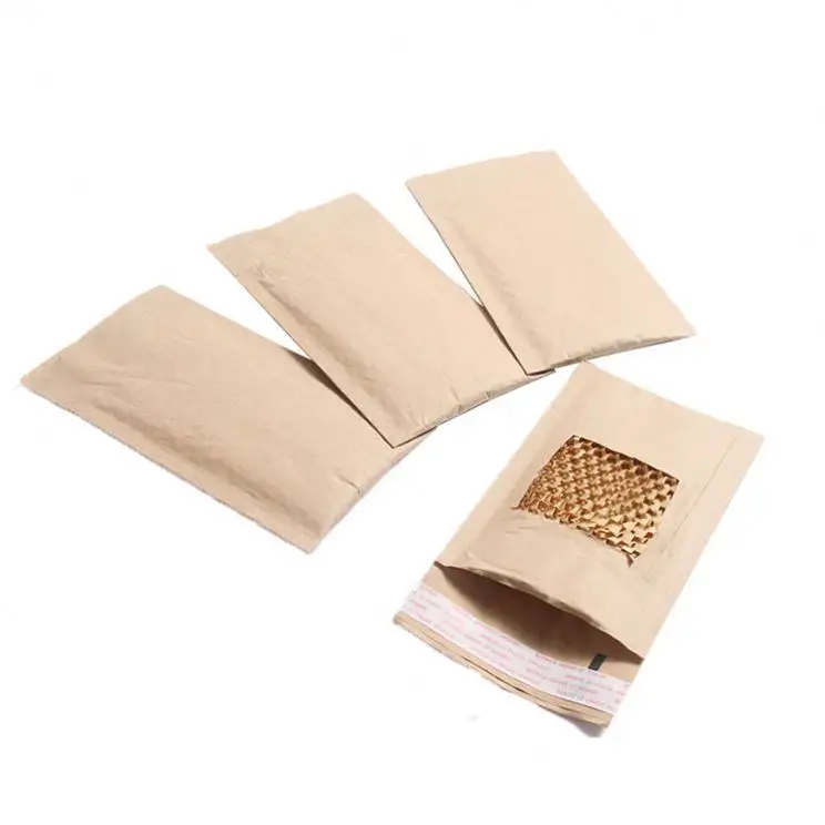 Fabricante Envelopes De Papel Marrom Reciclável Papel Kraft Mailer Acolchoado Para O Envio De Sacos De Embalagem Sem Plástico