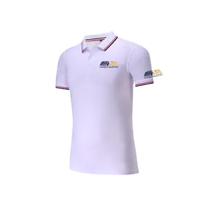 Men's Fashion Polo Shirt Custom logo Shirts for Men Cotton Short Sleeve Shirt Clothes Jerseys Apparel