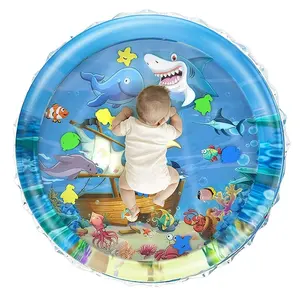 Inflatable PVC Baby Sensory Mats Tummy time Water Play Mat indoor outdoor swimming pad