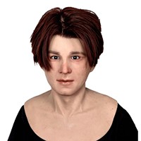 Masque en silicone pour tête entière, texture de peau humaine ultra-réaliste, cheveux longs, masque de simulation pour jeux de rôle, accessoire de maquillage