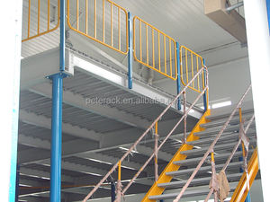 אחסון מכירה חם מדפים מזנין מדף פלדה פלטפורמה מודולרית פלדה mzzanine ריצוף תעשייתי - Product Image 6