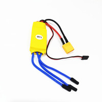Contrôleur de vitesse ESC pour avion RC XXD, 30A 40A, pour avions à aile fixe, compatible FPV et kits de drones, avec options brossé et brushless