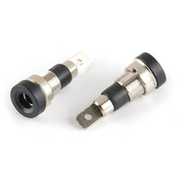 Connecteur de test femelle à prise jack plaqué or 4 mm pour montage sur panneau, type banane, vente en gros
