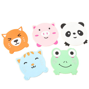 <b>Silicone</b> PVC Rubber Cartoon <b>Coaster</b> Nonslip Place Mat Pads Cup Cushion Tea Cup <b>Coaster</b> - Product Image 5