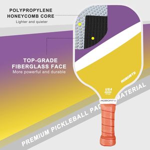 Nouveauté Raquettes personnalisées en fibre de carbone graphite Pickleball Pickle Ball Paddle <span class=keywords><strong>Padel</strong></span> - Product Image 4