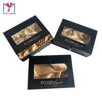 Nuevos Productos: Caja de Peluca Dorada Personalizada con Ventana y Logotipo