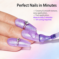 Gel UV à paillettes brillantes pour ongles, effet sirène caméléon, haute brillance, double teinte, couleurs vives sans décoloration, effet œil de chat magnétique 9D, vente en gros, étiquette OEM