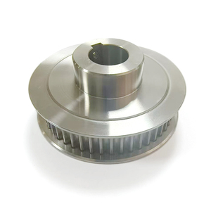 Poulie à charge élevée robuste Solutions personnalisées Poulie synchrone <span class=keywords><strong>en</strong></span> acier aluminium HTD/STD/S/GT Poulies de courroie de distribution série complète - Product Image 1